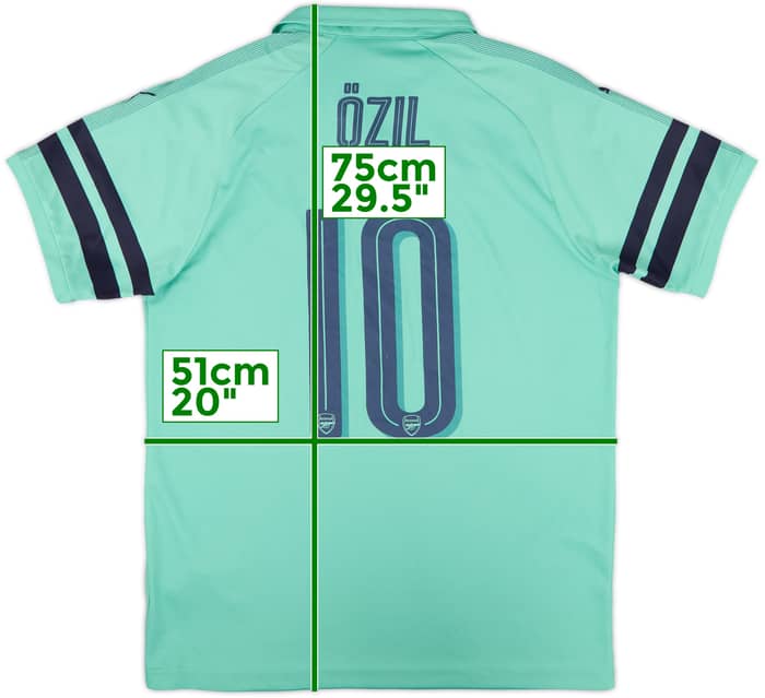 2018-19 Arsenal Third Shirt Ozil #10 - 8/10 - (M)
