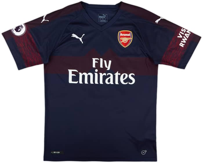 2018-19 Arsenal Away Shirt Aubameyang #14 - 9/10 - (M)