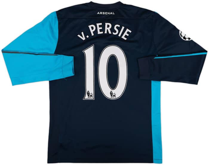 2011-12 Arsenal Away L/S Shirt V.Persie #10 - 9/10 - (M)