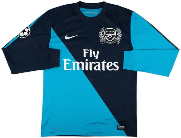 2011-12 Arsenal Away L/S Shirt V.Persie #10 - 9/10 - (M)