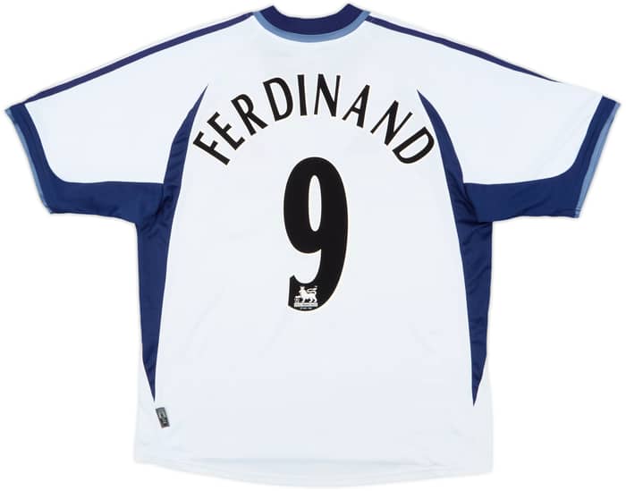 2001-02 Tottenham Home Shirt Ferdinand #9 - 8/10 - (L)