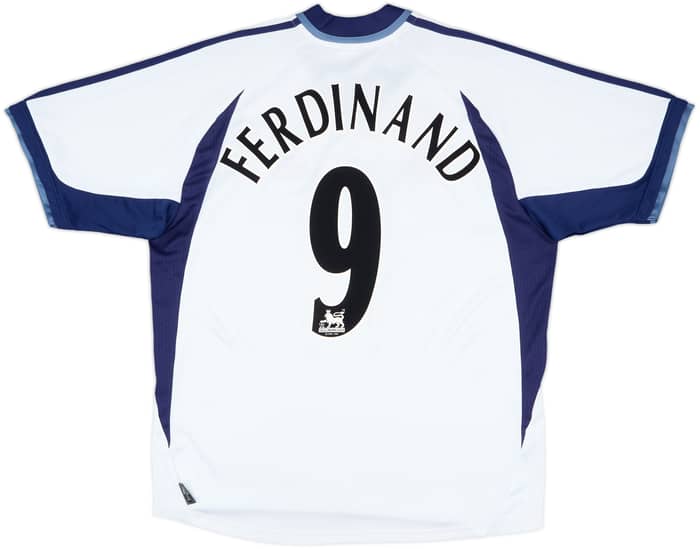 2001-02 Tottenham Home Shirt Ferdinand #9 - 6/10 - (L)