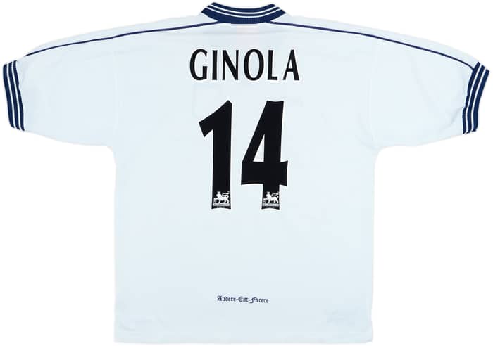 1997-99 Tottenham Home Shirt - Ginola #14 - 8/10 - (L)