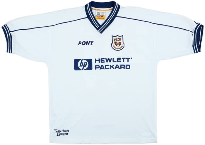 1997-99 Tottenham Home Shirt - Ginola #14 - 8/10 - (L)