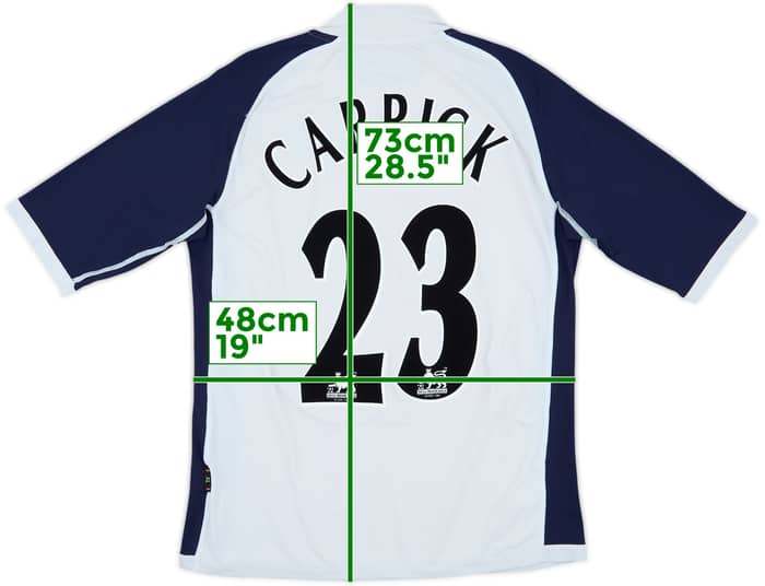 2005-06 Tottenham Home Shirt Carrick #23 - 6/10 - (XL)
