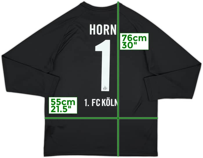 2017-18 FC Koln GK Shirt Horn #1 - 9/10 - (L)