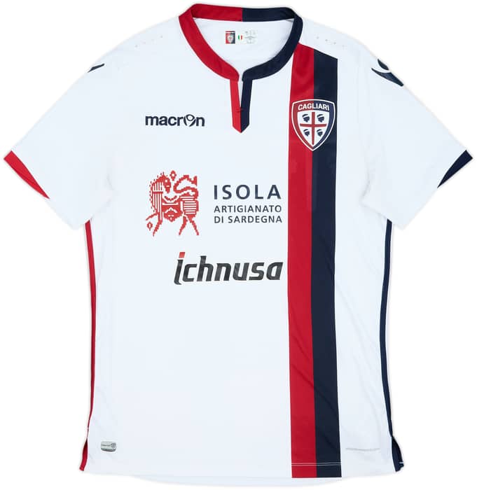 2016-17 Cagliari Away Shirt - 8/10 - (L)