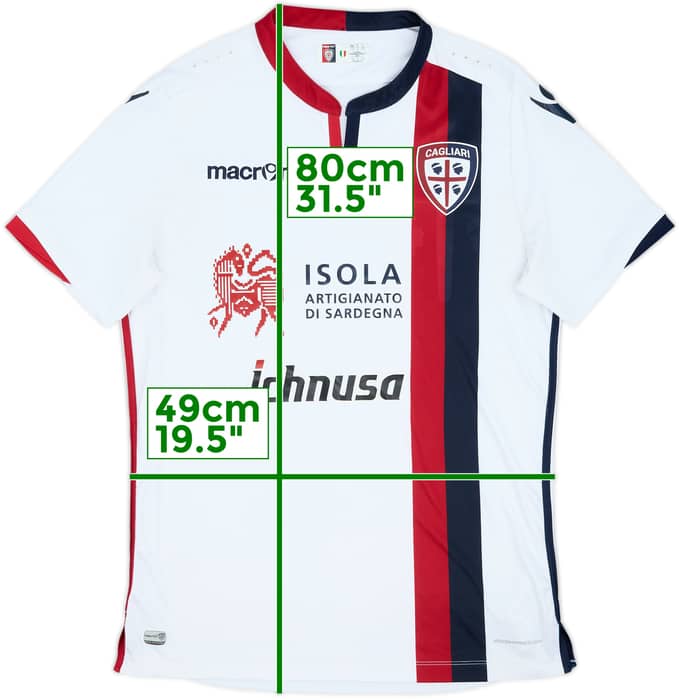 2016-17 Cagliari Away Shirt - 8/10 - (L)