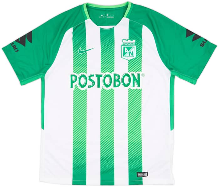 2018-19 Atletico Nacional Home Shirt - 7/10 - (L)