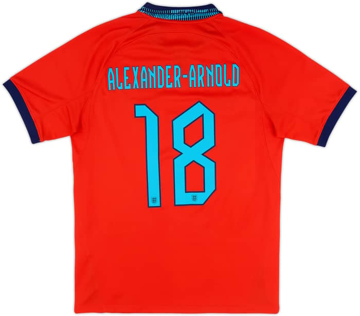 2022-23 England Away Shirt Alexander-Arnold #18 - 10/10 - (M)