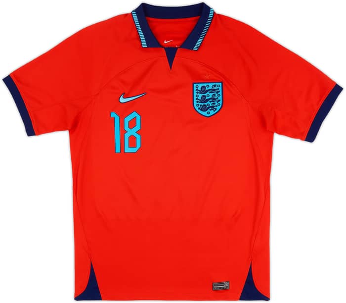 2022-23 England Away Shirt Alexander-Arnold #18 - 10/10 - (M)