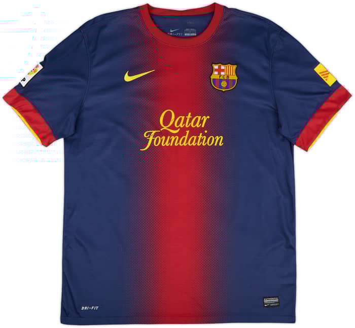 2012-13 Barcelona Home Shirt Messi #10 - 6/10 - (L)