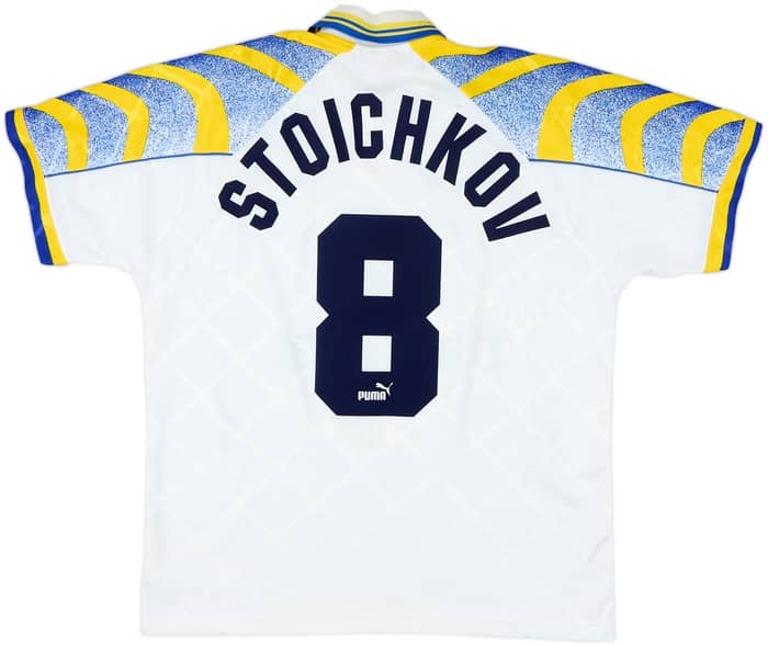 1995-97 Parma Home Shirt Stoichkov #8 - 6/10 - (M)