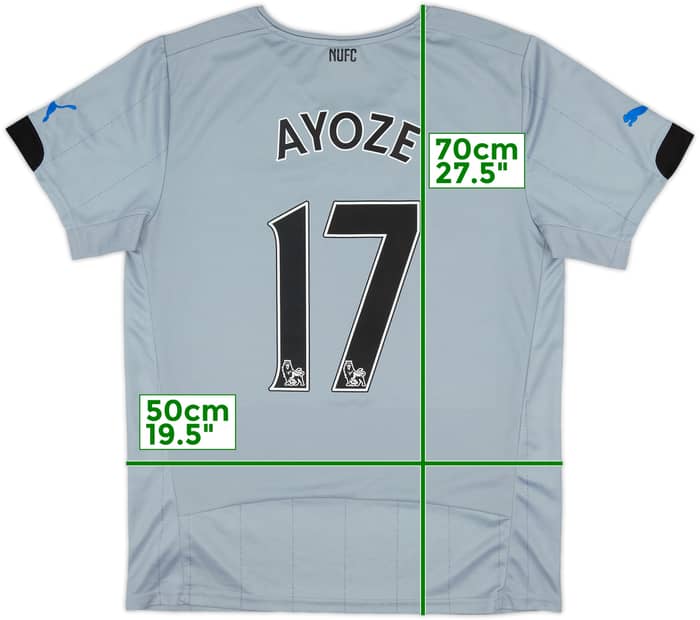 2014-15 Newcastle Away Shirt Ayoze #17 - 10/10 - (S)