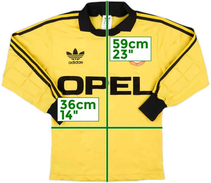 1990-92 Ireland GK Shirt #1 - 8/10 - (L.Boys)