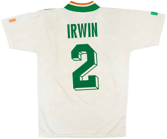1994 Ireland Away Shirt Irwin #2 - 5/10 - (S)