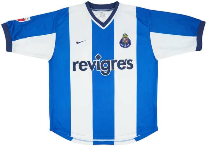 2000-01 Porto Home Shirt Deco #10 - 8/10 - (XL)