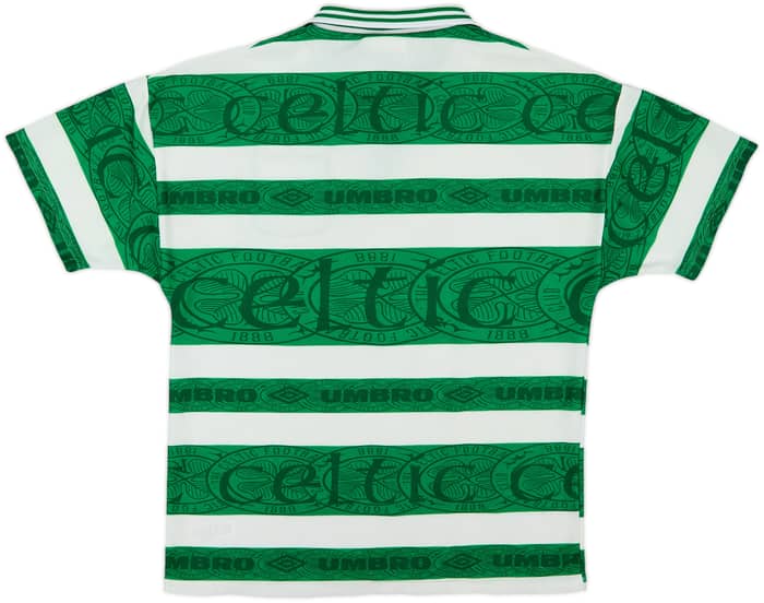 1995-97 Celtic Home Shirt - 10/10 - (M)