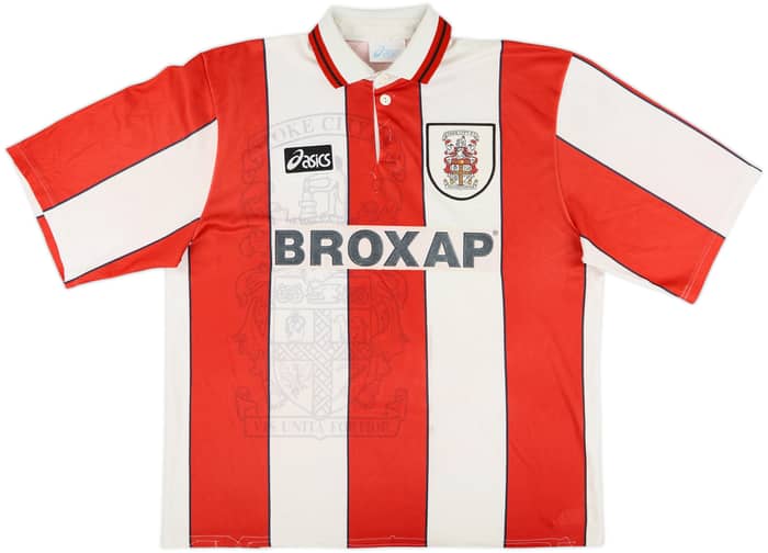 1995-96 Stoke City Home Shirt - 7/10 - (XL)