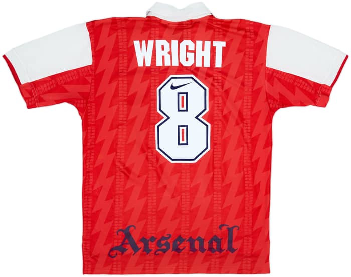1994-96 Arsenal Home Shirt Wright #8 - 7/10 - (L)