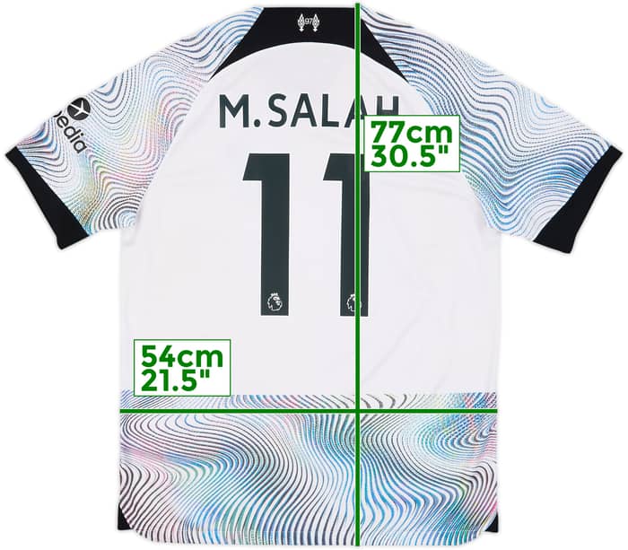 2022-23 Liverpool Away Shirt M.Salah #11 - 5/10 - (L)
