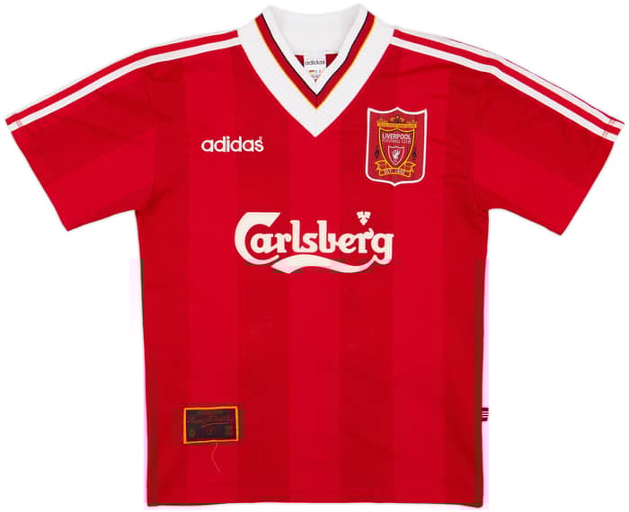 1995-96 Liverpool Home Shirt Fowler #23 - 7/10 - (S)