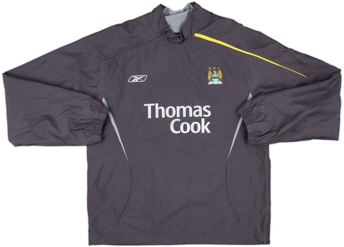 2005-06 Manchester City Reebok Sweat Top - 7/10 - (S)