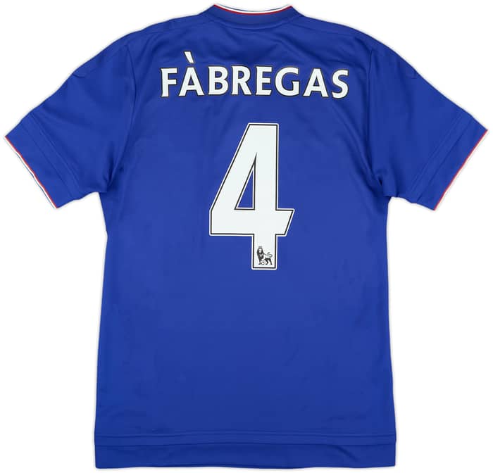 2015-16 Chelsea Home Shirt Fabregas #4 - 9/10 - (S)