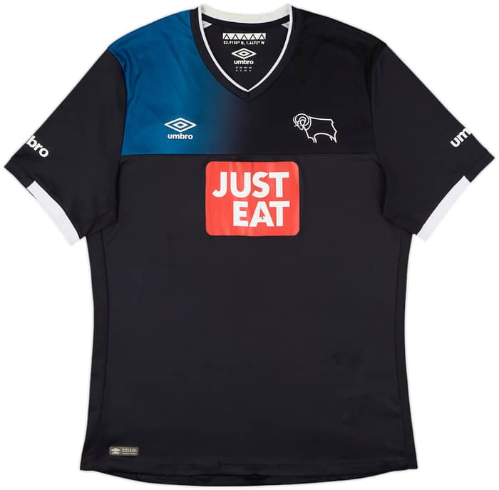 2016-17 Derby County Away Shirt - 6/10 - (XL)