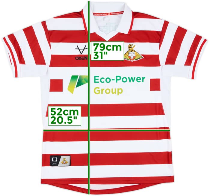 2024-25 Doncaster Rovers Home Shirt - 8/10 - (M)