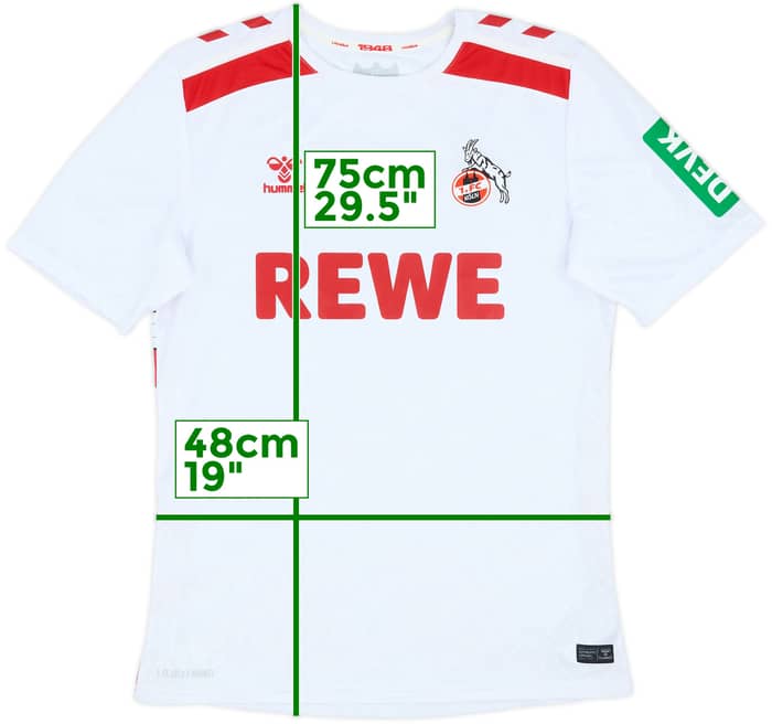 2024-25 FC Koln Home Shirt - 9/10 - (S)