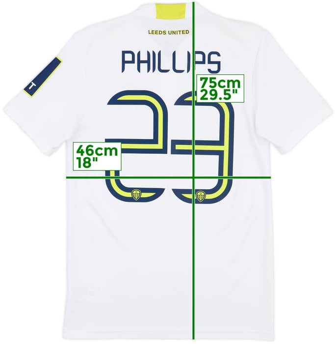 2021-22 Leeds United Home Shirt Phillips #23 - 10/10 - (S)