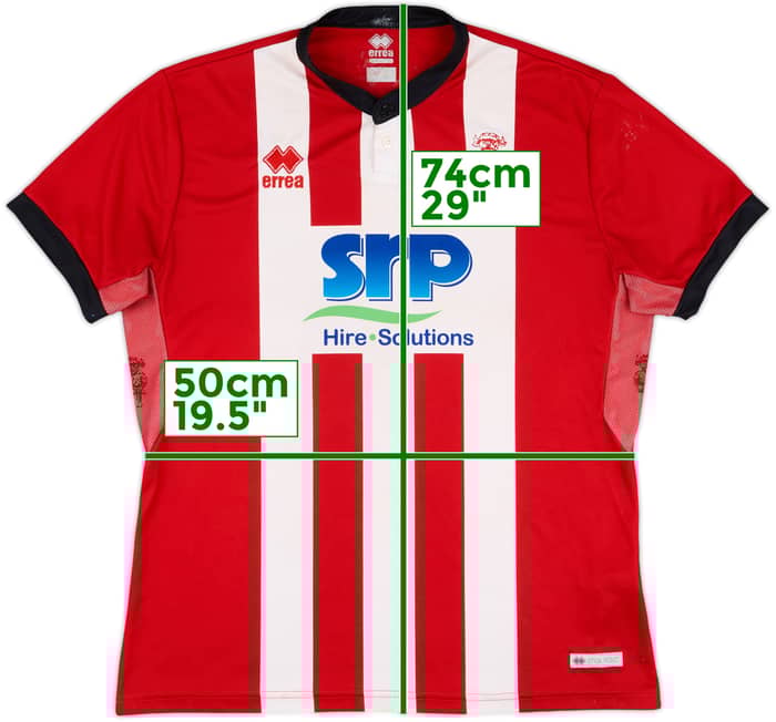 2019-20 Lincoln City Home Shirt - 7/10 - (M)