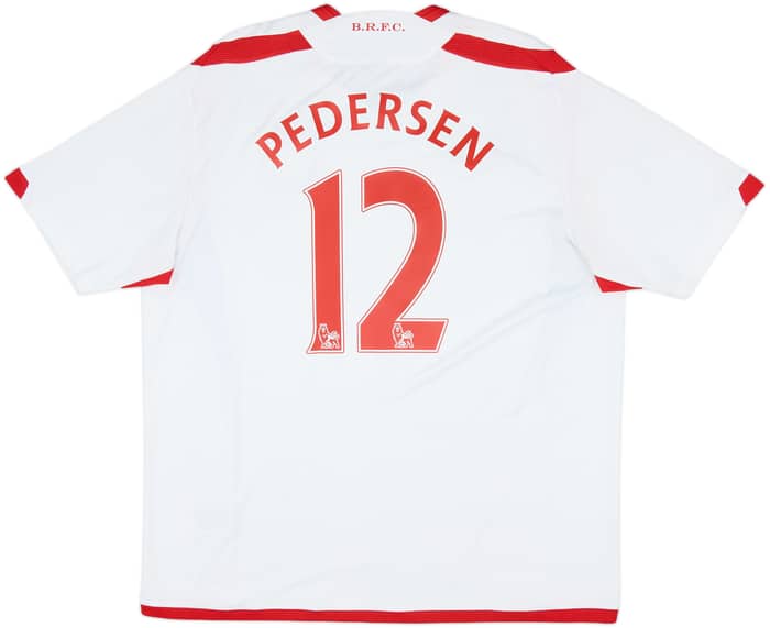2009-10 Blackburn Away Shirt Pedersen #12 - 5/10 - (XL)