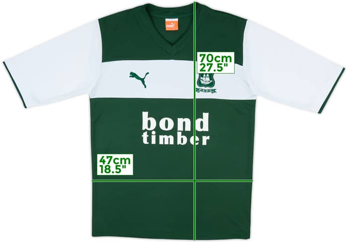 2012-13 Plymouth Home Shirt - 6/10 - (M)