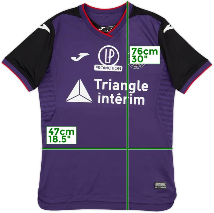 2019-20 Toulouse Home Shirt - 9/10 - (S)
