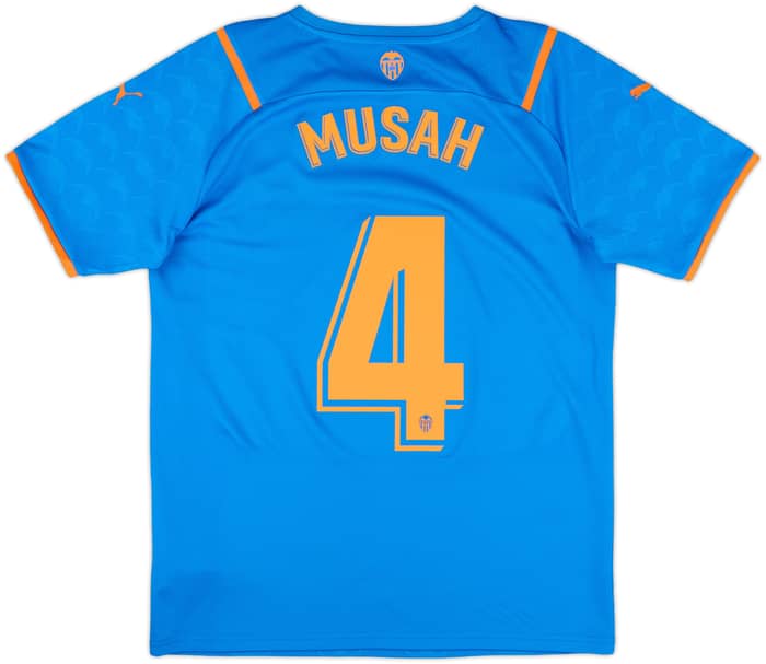 2021-22 Valencia Third Shirt Musah #4 - 10/10 - (M)