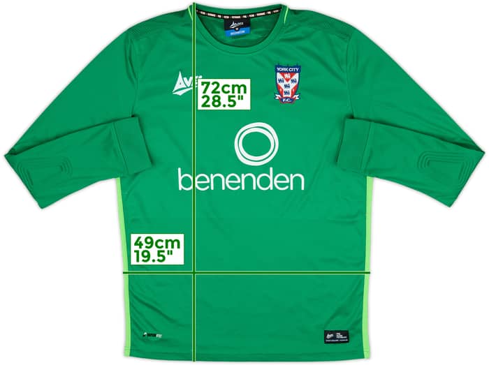 2017-18 York City GK Shirt - 6/10 - (M)