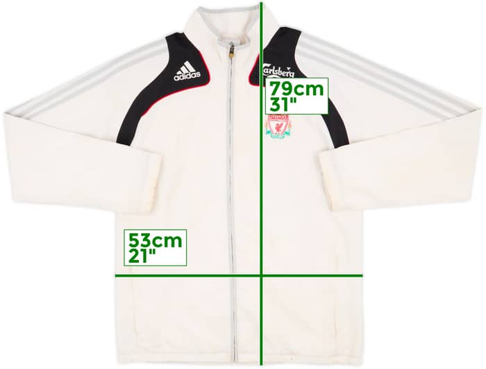 2008-09 Liverpool adidas Track Jacket - 5/10 - (M)