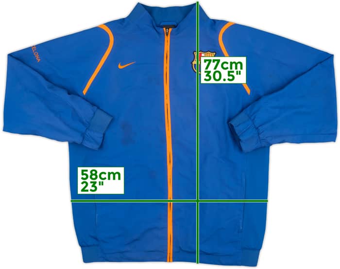 2006-07 Barcelona Nike Track Jacket - 6/10 - (XL)