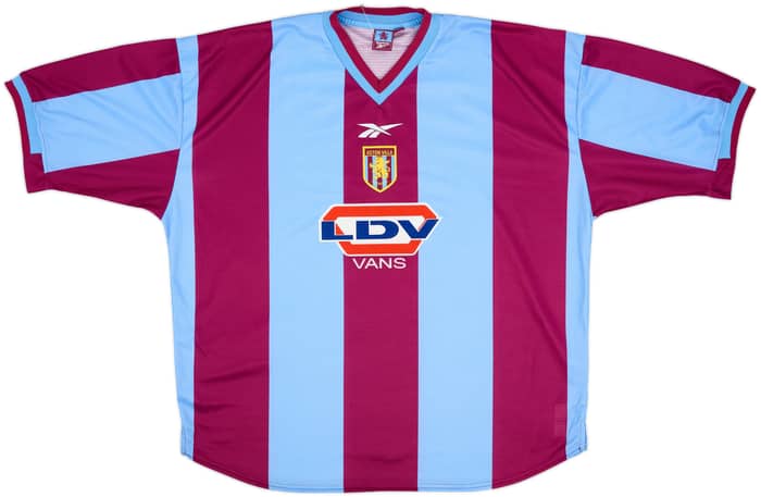 1999-00 Aston Villa Home Shirt Carbone #18 - 10/10 - (XXL)