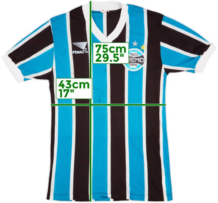 1987 Gremio Home Shirt - 7/10 - (L)