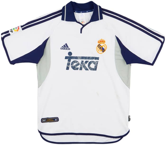 2000-01 Real Madrid Home Shirt - 5/10 - (S)