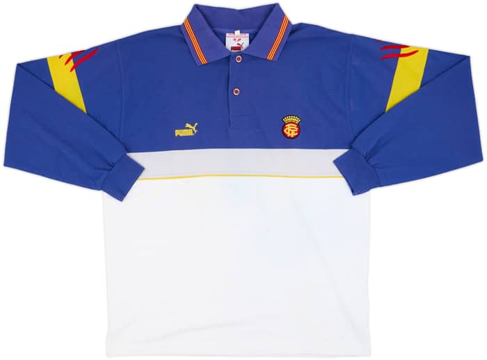 2002-03 Catalunya Puma Polo L/S Shirt - 7/10 - (M)