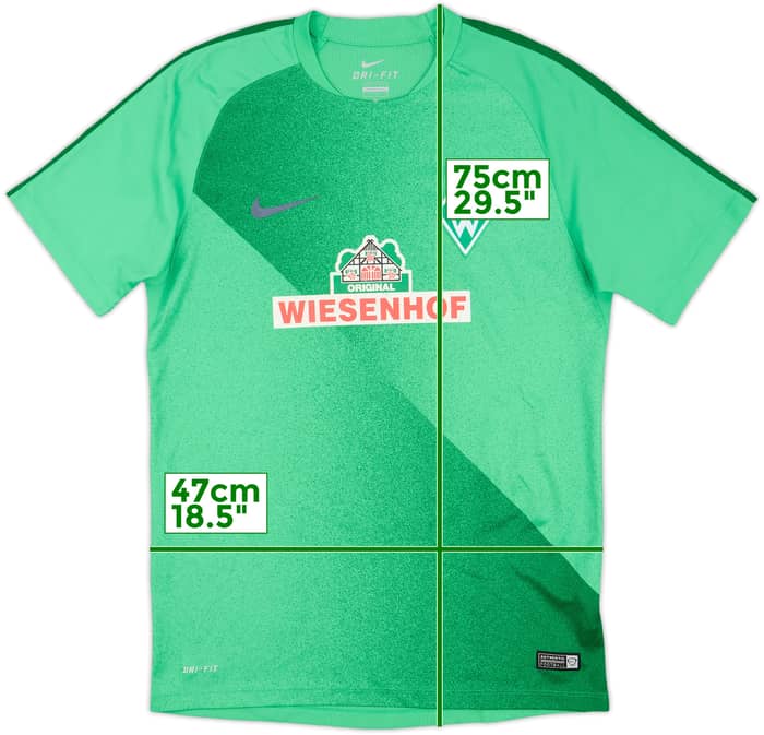 2015-16 Werder Bremen Nike Training Shirt - 6/10 - (M)