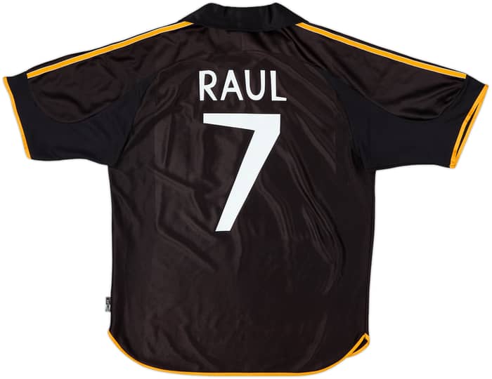 1999-01 Real Madrid Away Shirt Raul #7 - 6/10 - (L)