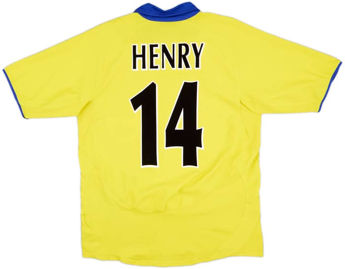 2003-05 Arsenal Away Shirt Henry #14 - 8/10 - (M)