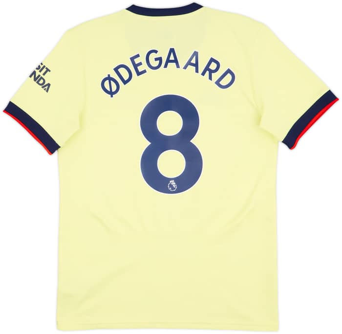 2021-22 Arsenal Away Shirt Odegaard #8 - 8/10 - (M)