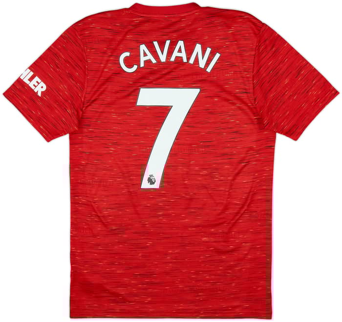 2020-21 Manchester United Home Shirt Cavani #7 - 6/10 - (S)