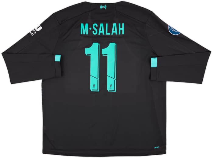 2019-20 Liverpool Third L/S Shirt M.Salah #11 - 9/10 - (XXL)